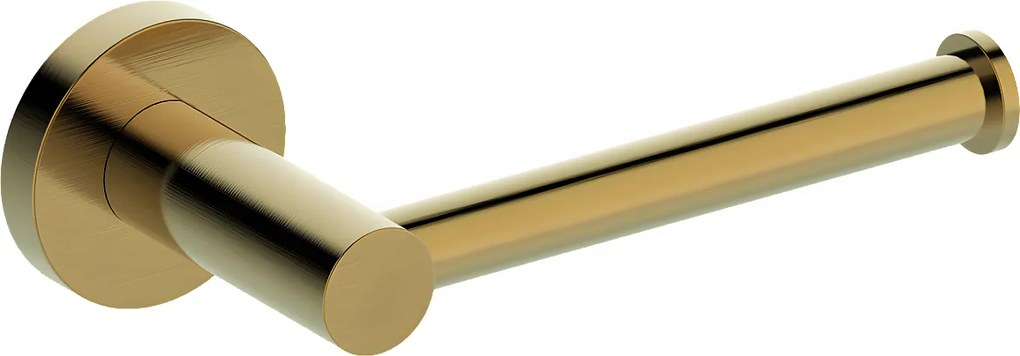 Luisa uchwyt na papier toaletowy szczotkowanego złota - Essebagno