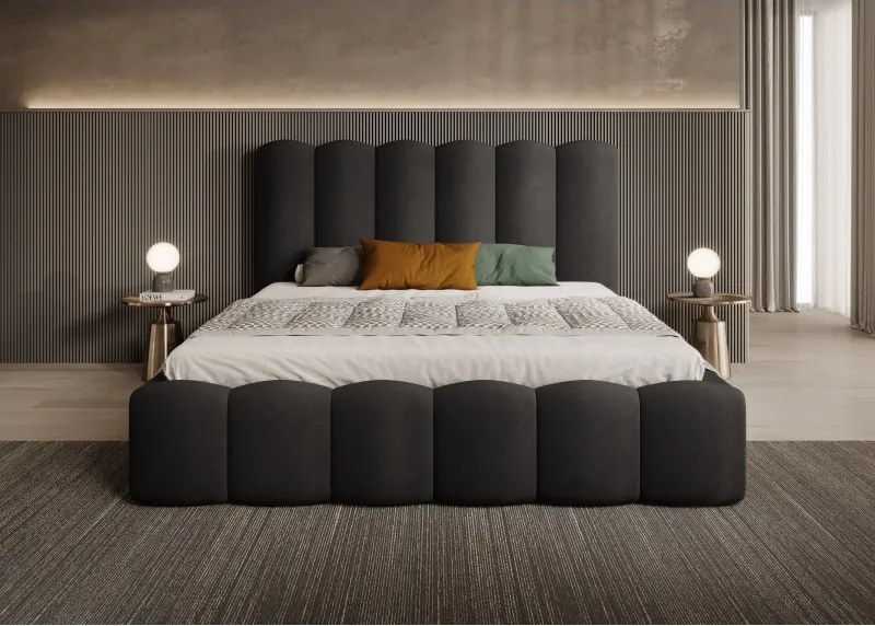 Łóżko Mona V 200 w tkaninie Magic Velvet 2219