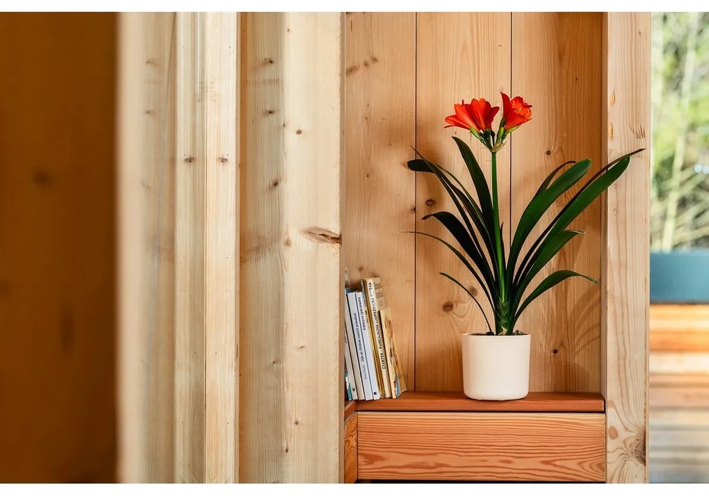 Doniczka Gardenico Lora piaskowy, śr. 14 cm, śred. 14 cm