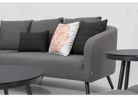 Melia LIKA-TEX® szary - luksusowy zestaw ogrodowy