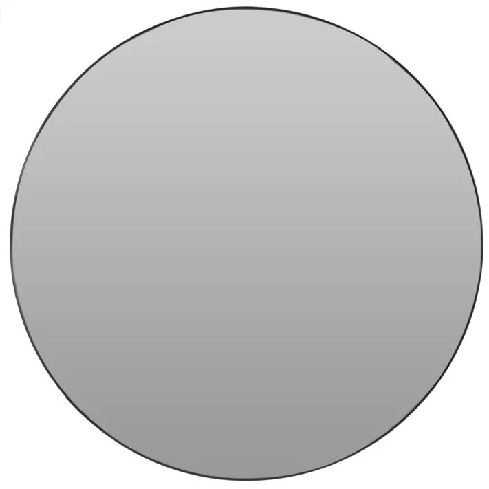 Lustro okrągłe w metalowej ramce, Ø 55 cm