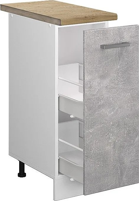 Szafka apteczna beton 30x60x81.6 r-line