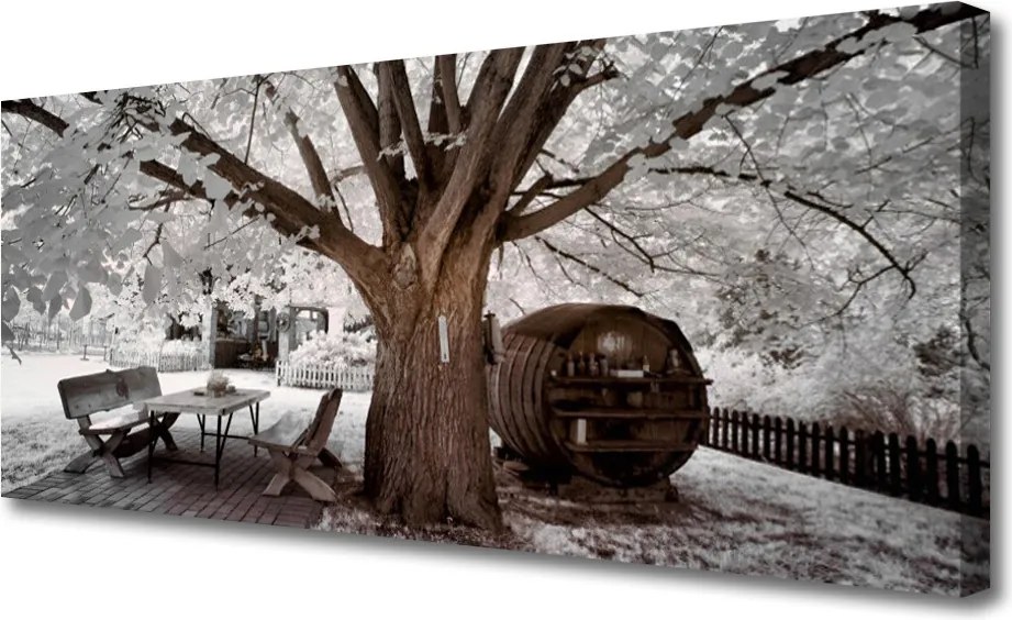 Obraz na płótnie Korona Rozłożystego Drzewa