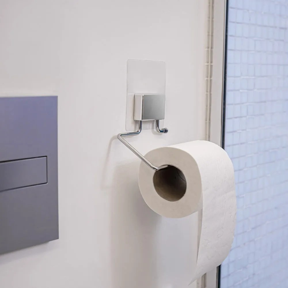 Uchwyt ze stali chromowanej na papier toaletowy Compactor