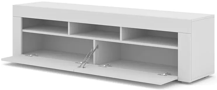 Biała szafka pod TV wisząca lub stojąca W7-R80