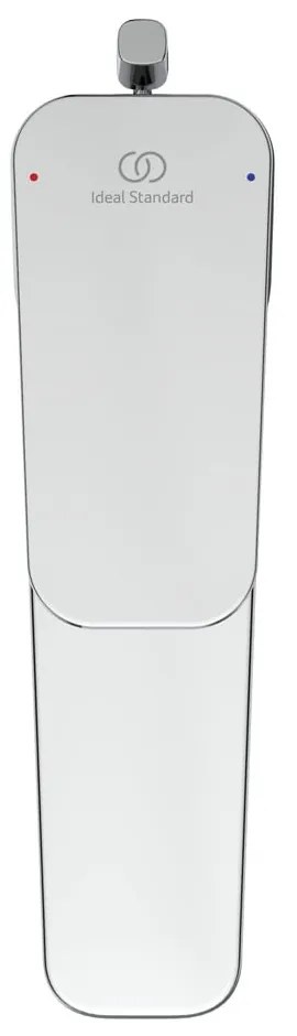 Bateria umywalkowa w kolorze srebra z połyskiem Ceraplan – Ideal Standard