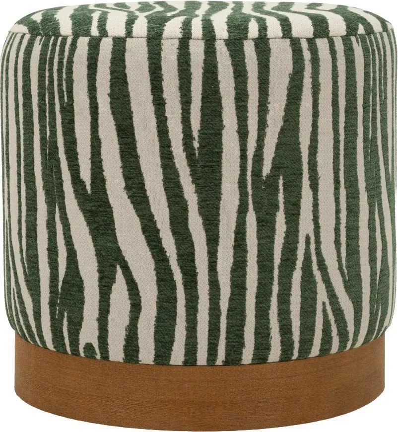 Zielony puf Savana – Mauro Ferretti