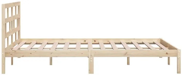 Łóżko z naturalnego drewna sosny 120x200 - Adia 4X