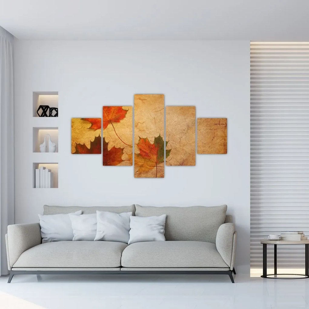 Obraz z motywem jesiennym (125x70 cm)