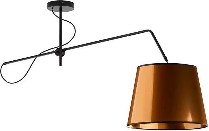 Miedziana lampa wisząca z ruchomym ramieniem - EX231 L6-H45