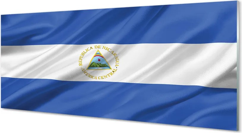 Panel szklany do Kuchni Powiewająca Flaga