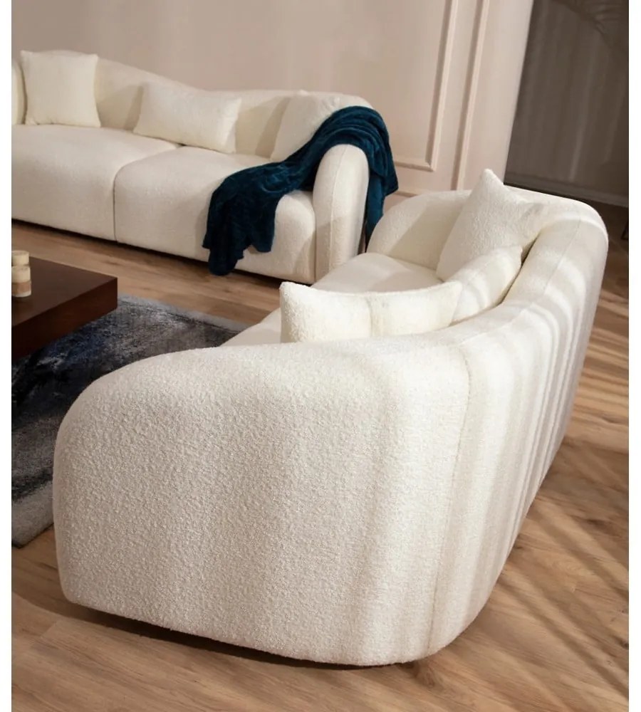 Kremowa sofa 236 cm Venedik – Artie