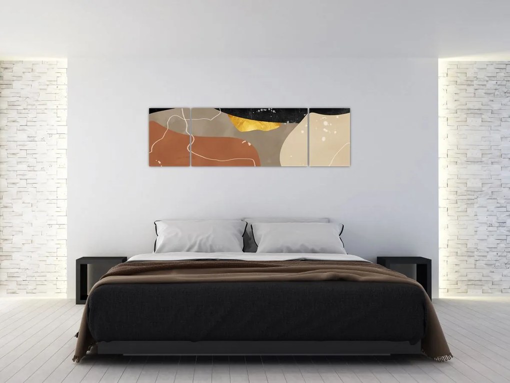 Obraz - Abstrakcja (170x50 cm)
