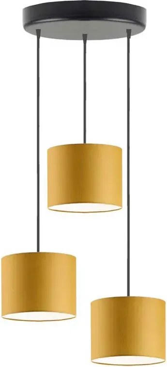 Regulowana lampa wisząca na czarnym stelażu - A2-F50