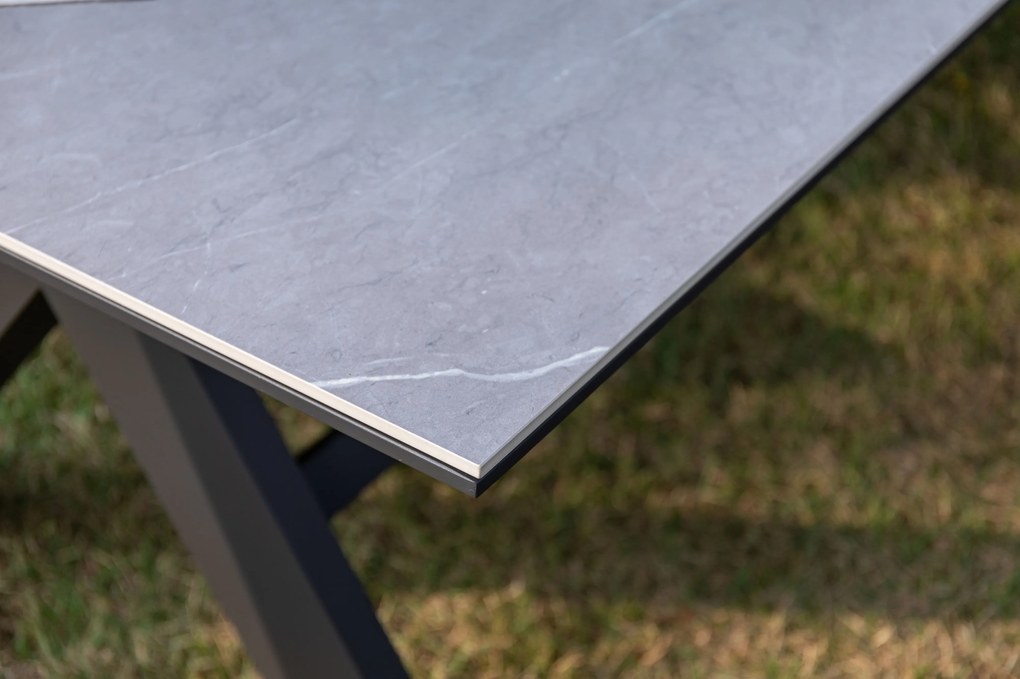 Doppler NOVA - ogrodowy stół aluminiowy 240 x 100 x 73,5 cm - Towar z drobną wadą (N588)