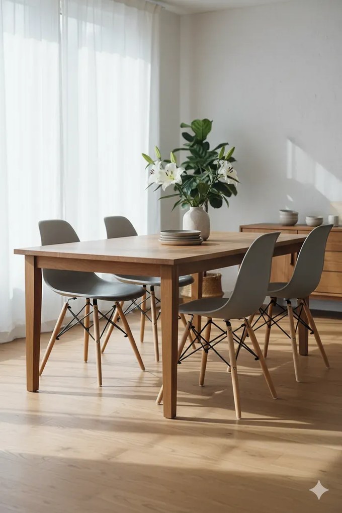 Białe minimalistyczne krzesło skandynawskie D0-K72