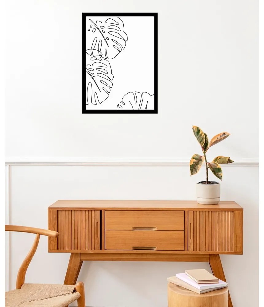 Plakat 29x41,4 cm Monstera - Veronika Boulová