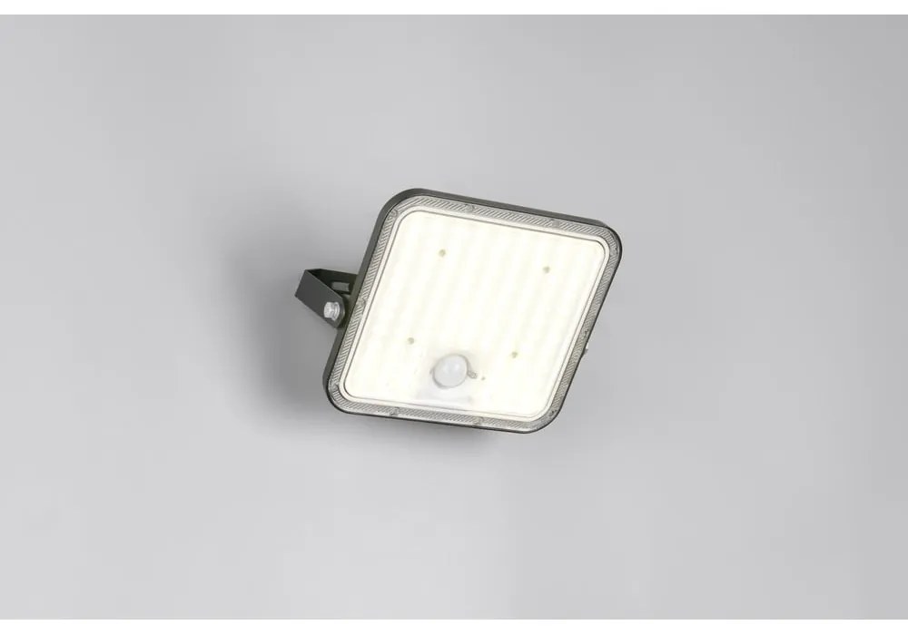 Zewnętrzna solarna lampa ścienna LED z timerem (wysokość 19 cm) Acora – Reality