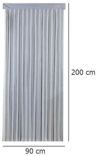 Zasłona na drzwi taśmowa, 90 x 200 cm