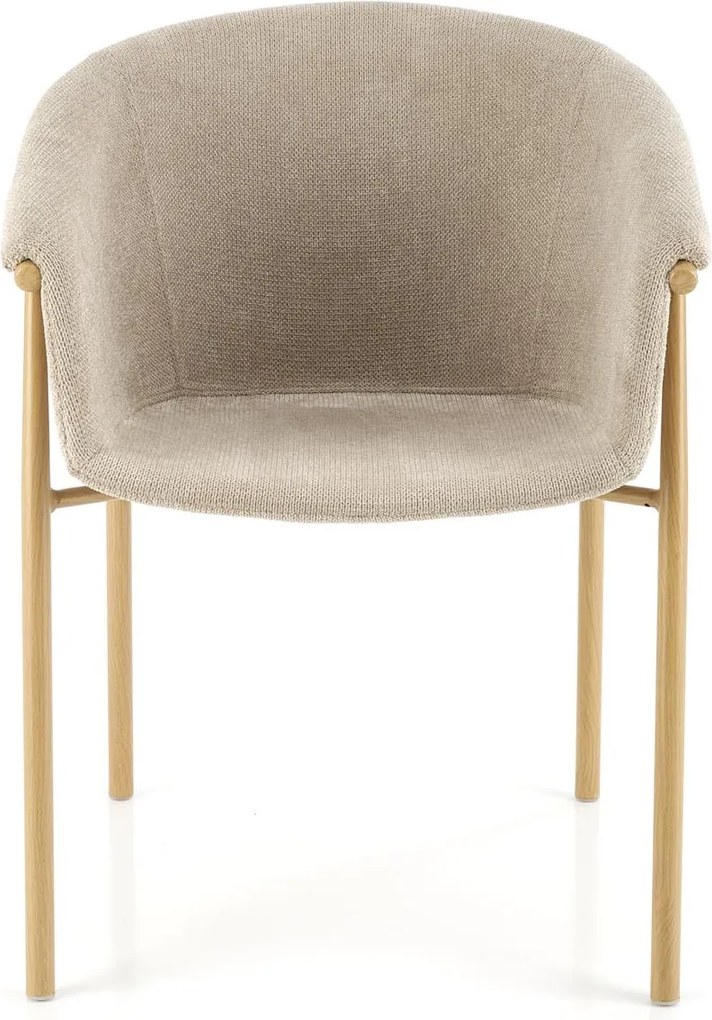 Fotel do jadalni z podłokietnikami K489