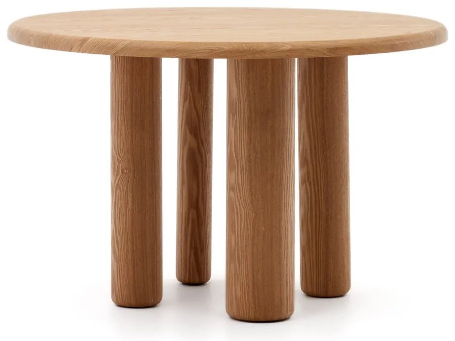 Okrągły stół w dekorze jesionu ø 120 cm Mailen – Kave Home