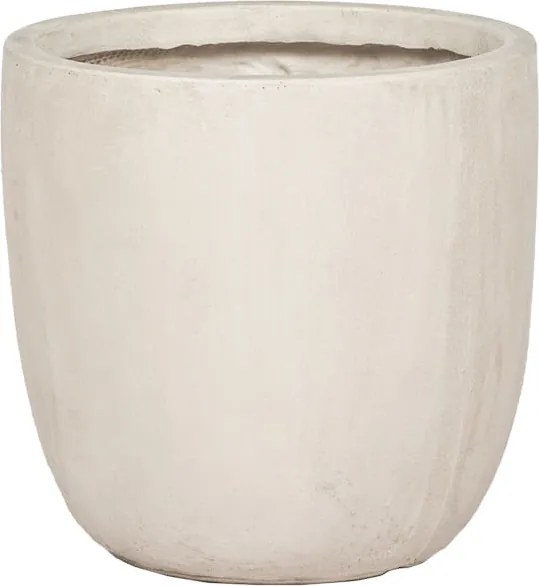 DONICA OGRODOWA PRETO BIAŁA 34 CM CERAMICZNA