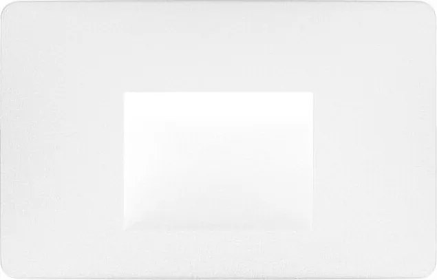 Beneito & Faure - Mis Sq Wall 3W LED Recessed Step Light - Square Wall Step Light Switch IP65 2700K/3200K/4000K - White