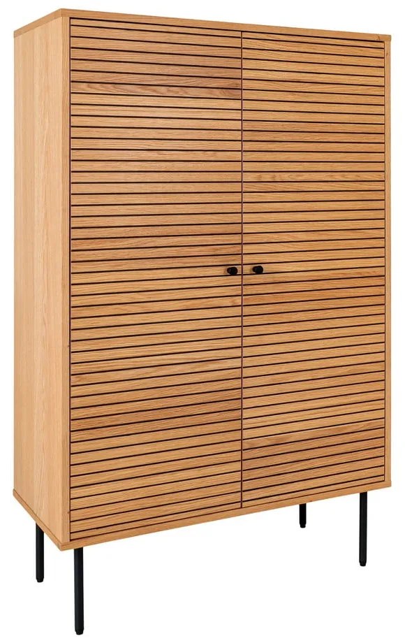 Szafka w dekorze dębu w naturalnym kolorze 80x130 cm Kyoto – House Nordic