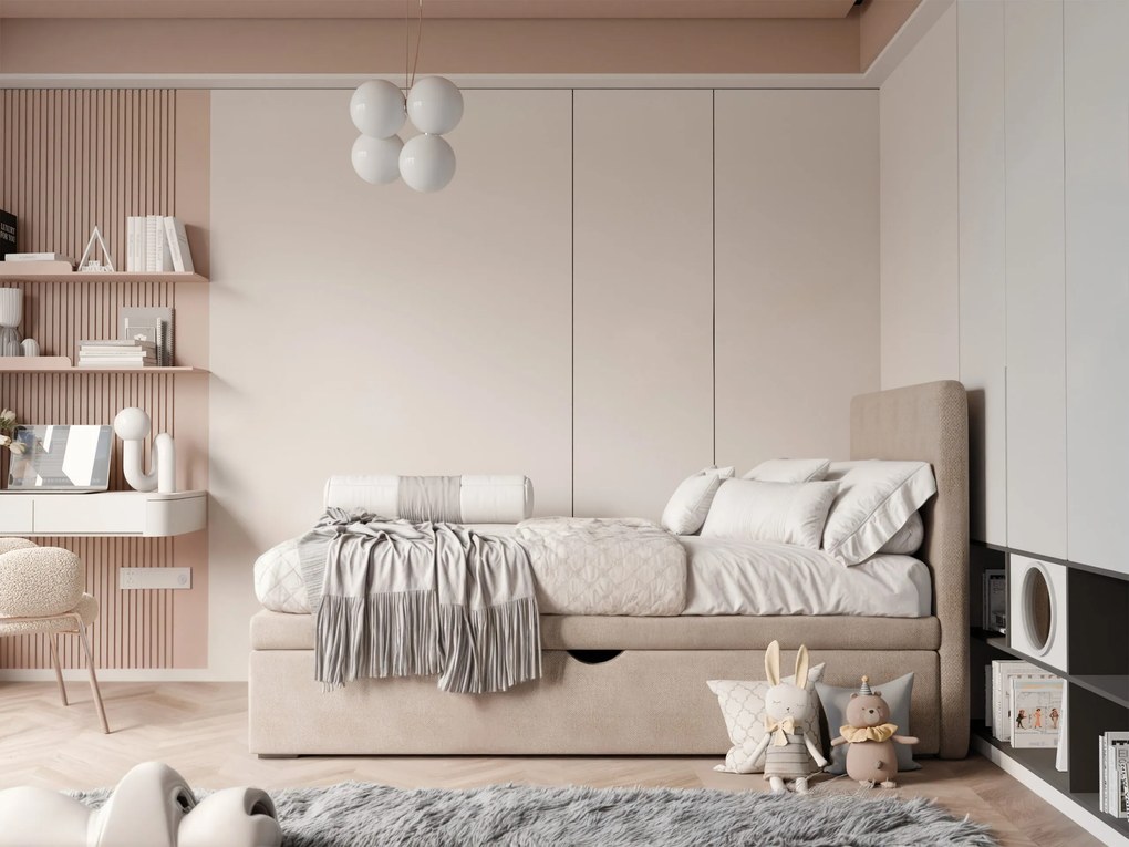 Łóżko dziecięco-młodzieżowe TRACKER - 90x200