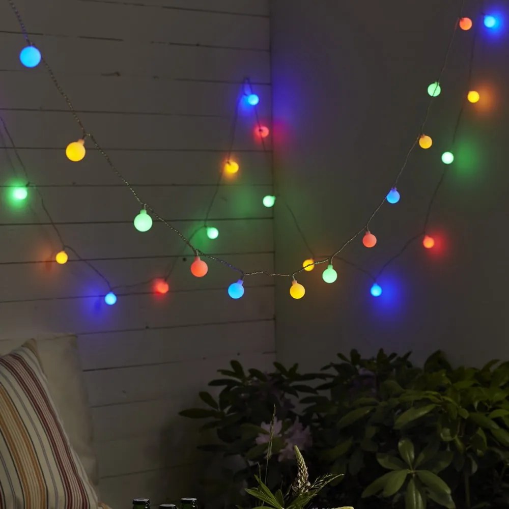 Kolorowa girlanda świetlna Star Trading Partylights Berry, dł. 7,35 m