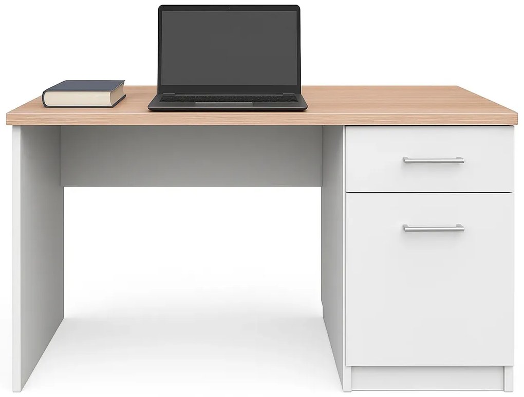 Białe biurko dziecięce, dla 6 latka E9-S36