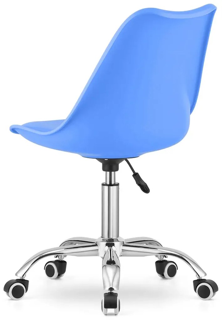 Młodzieżowe niebieski do biurka krzesło dla chłopca C1-M33