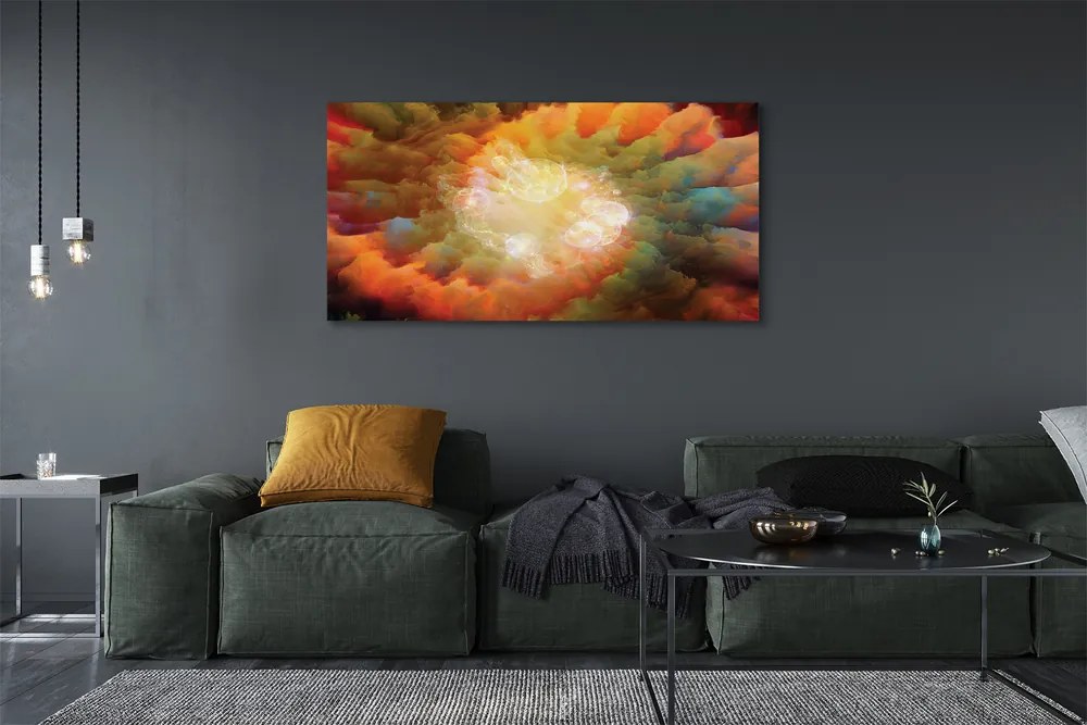 Obraz drukowany na płótnie Głębia Wzorów Fraktalnych