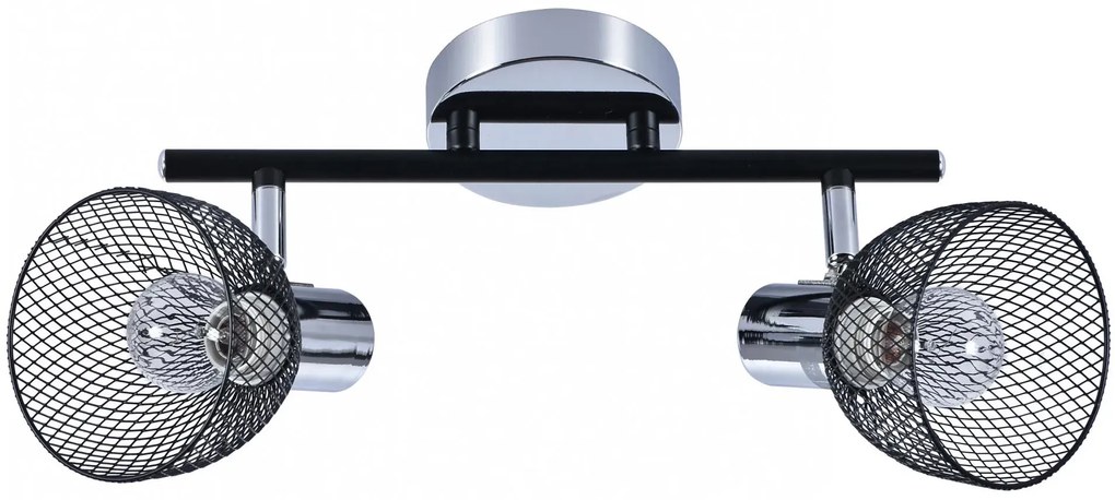 Nowoczesna lampa sufitowa z siatkowymi kloszami - EX788 S9-M85