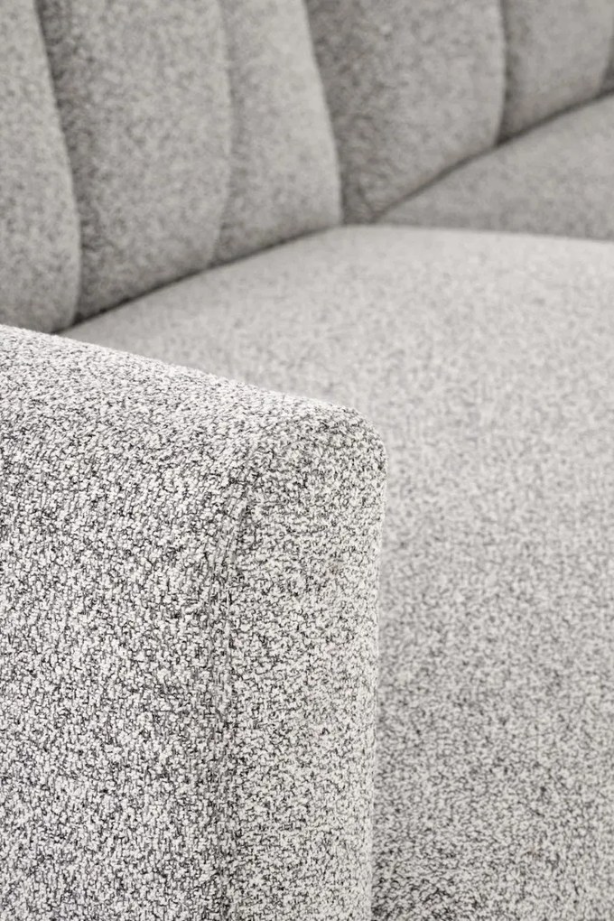 Sofa rozkładana LARIX szara HALMAR
