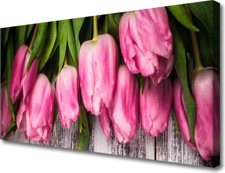 Obraz na płótnie Wiosenny Powiew Tulipanów