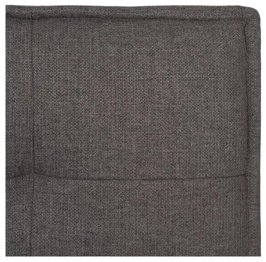 Szara rozkładana sofa z tkaniny szenilowej 181 cm – Ixia