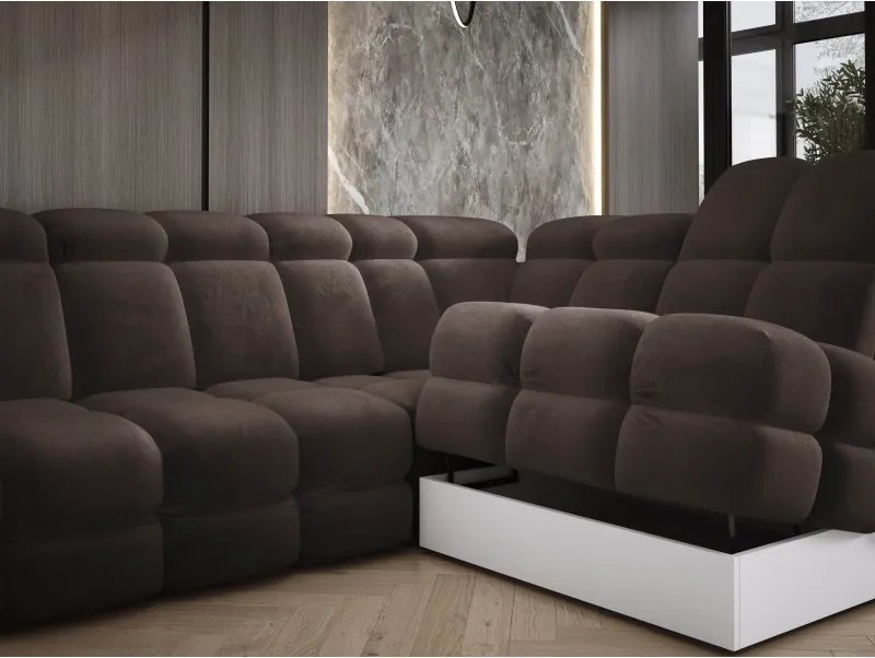 Narożnik TOLLO XL z elektryczną regulacją siedziska WERSAL