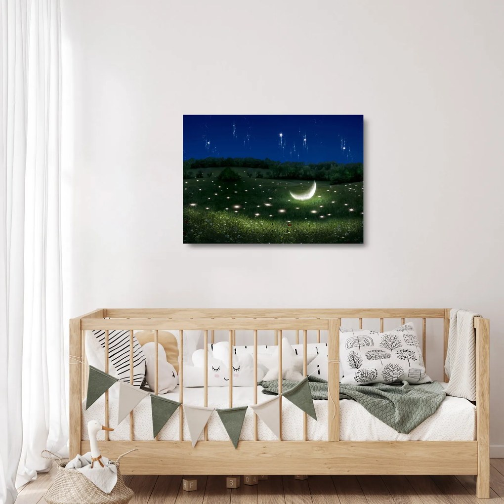 Obraz na szkle - Spadające niebo (70x50 cm)