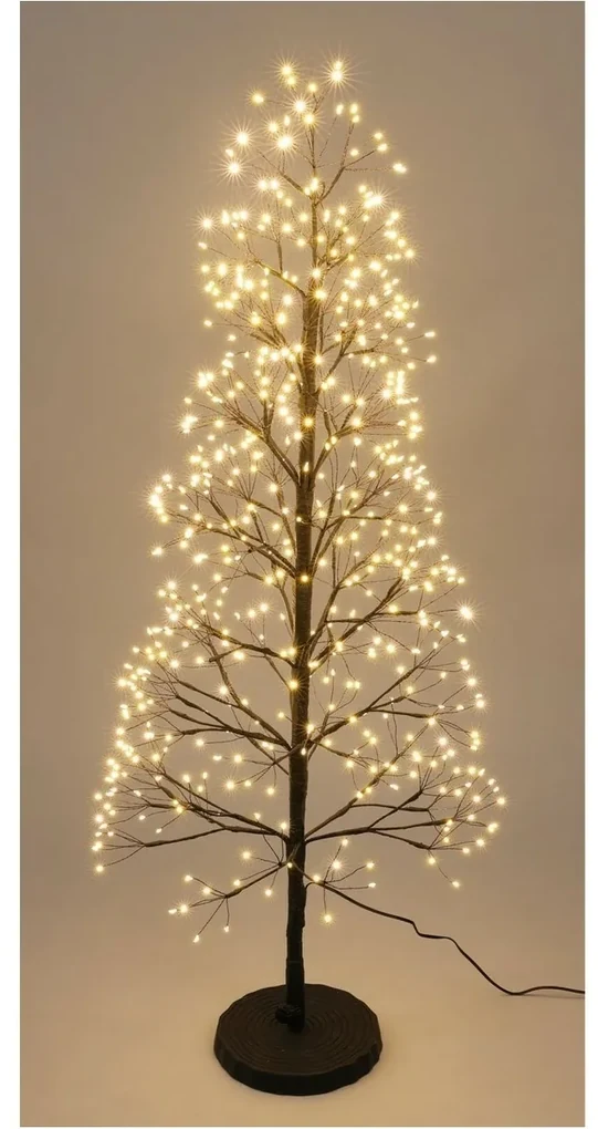 Choinka zimowa LED, 600x LED, 100 cm