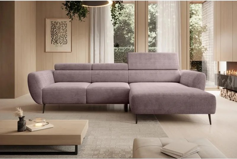 Narożnik ALISSON S/MINI z elektryczną regulacją siedziska WERSAL