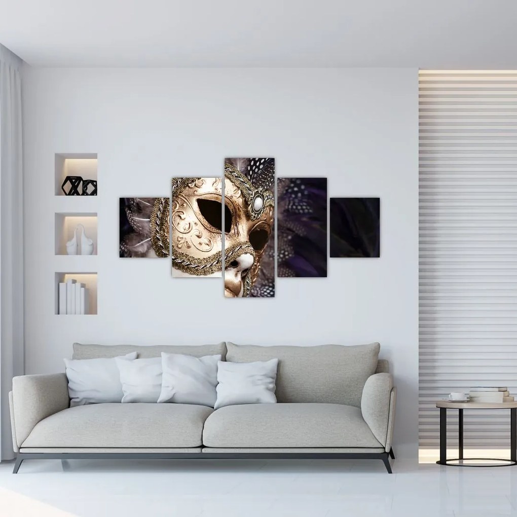 Obraz rzeźby z drapakiem (125x70 cm)