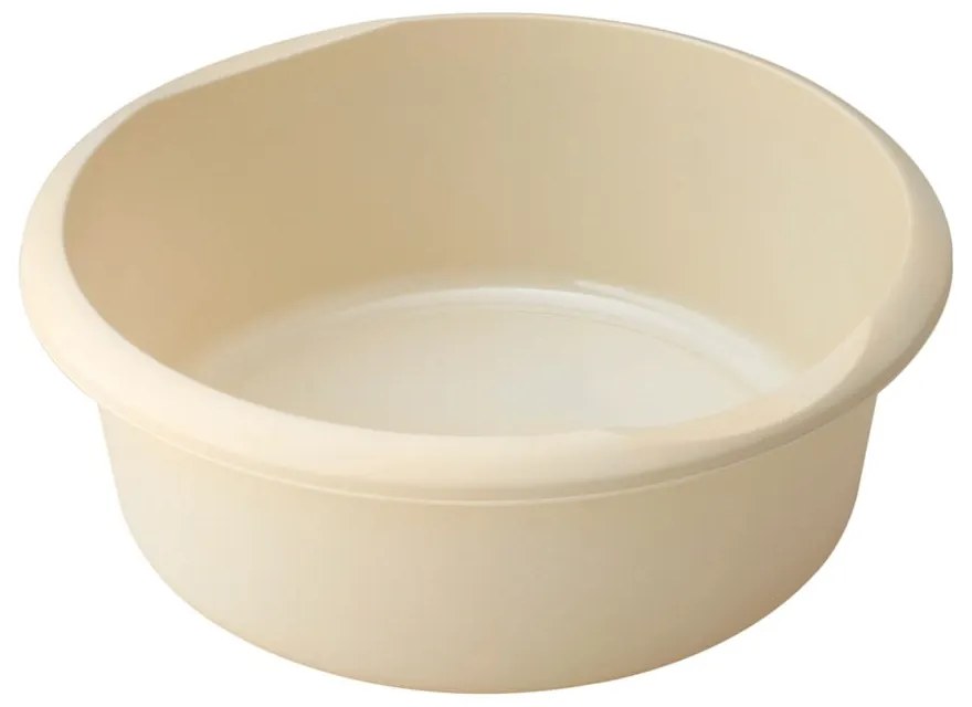 Kremowa okrągła plastikowa miska Addis, ø 34 cm