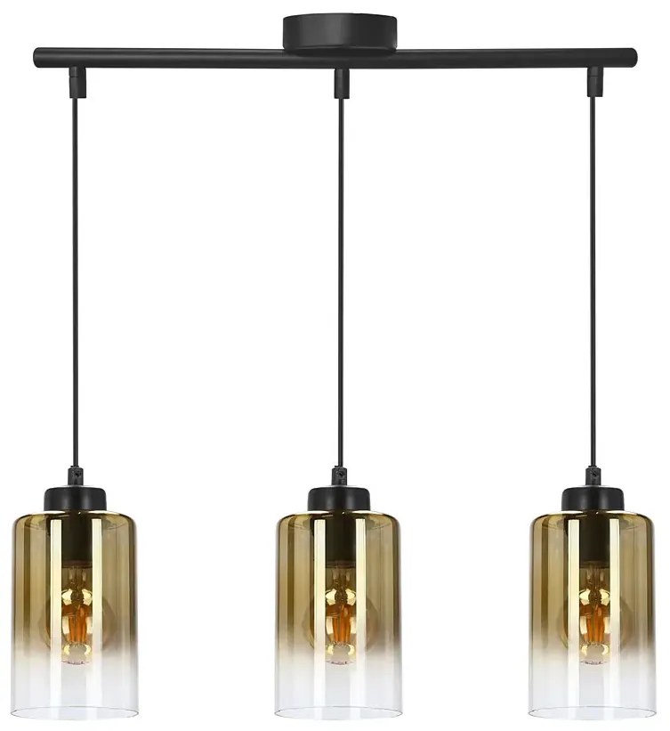 Nowoczesna Lampa Wisząca Ze Złotymi Kloszami D4-W21