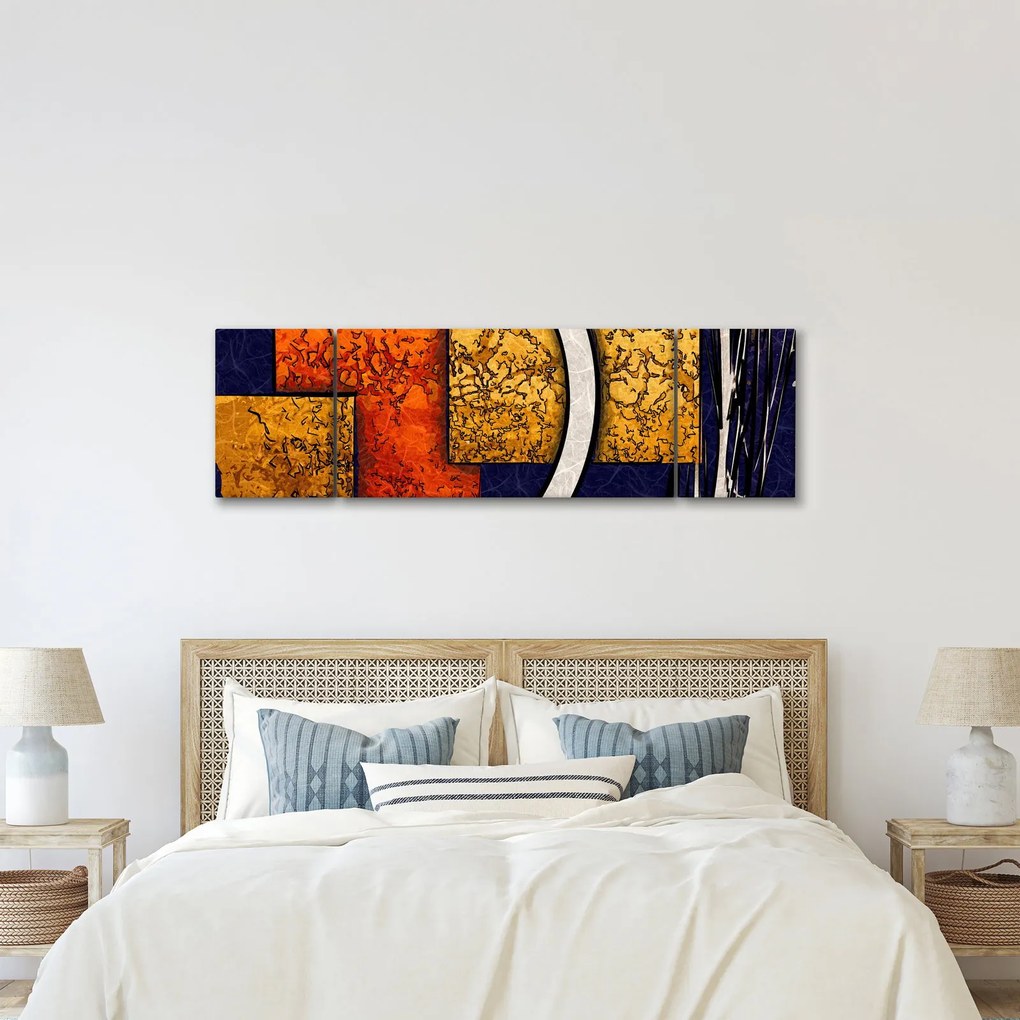 Obraz abstrakcji (170x50 cm)