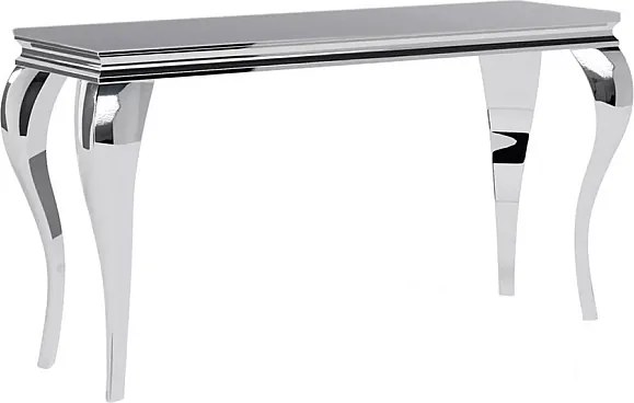 Konsola PRINCE C 120x40 czarna/chrom