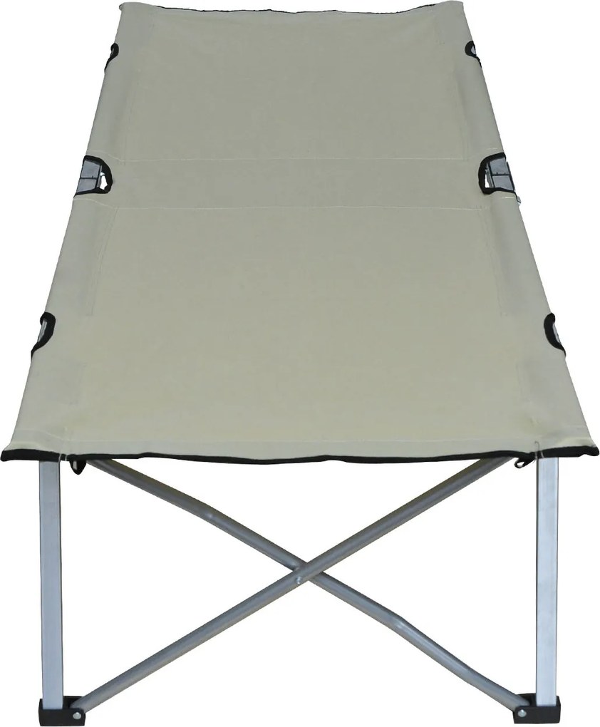 Łóżko polowe turystyczne składane outsunny