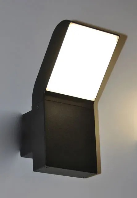 Nowoczesna lampa zewnętrzna ścienna LED - S347-Lucida