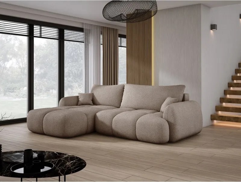 Narożnik COCO WIND z funkcją spania poduszkami i pojemnikiem NOW OR NEVER 16 WERSAL