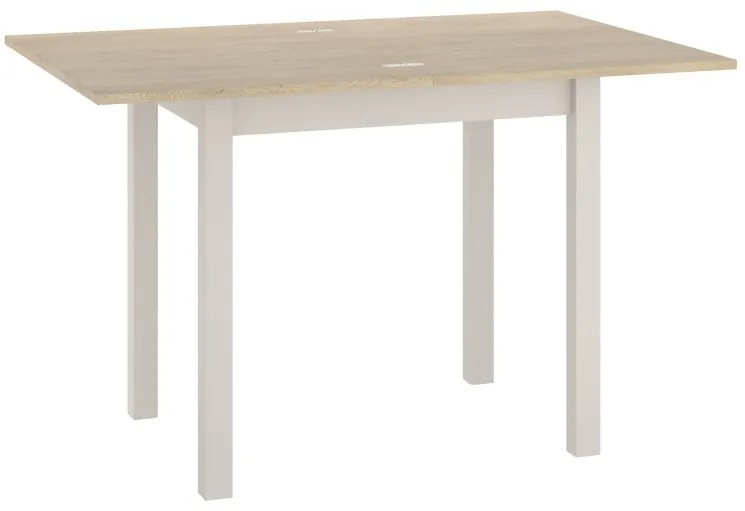 Stół jadalniany rozkładany FLIP 80(160)X80 cm, dąb Cremona Torro/kaszmir